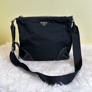 💯Authentic Prada Black Shoulder Bag🍀
